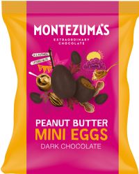MONTEZUMA'S Peanut Butter Mini Eggs - Dark Chocolate 120g