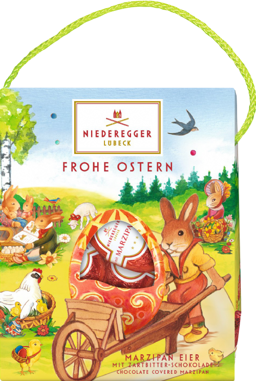Niederegger Marzipan Easter Eggs | Easter Bag 85g main image 0