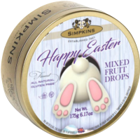 SIMPKINS Mixed Fruit Drops - Happy Easter 175g