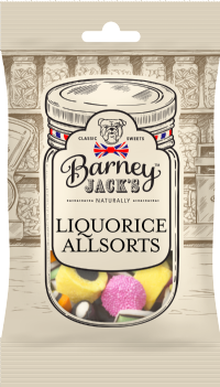 BARNEY JACK'S Liquorice Allsorts 180g