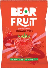 BEAR Fruit - Gently Baked Strawberries 35g