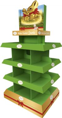 LINDT Large Easter Table FDU (Flat Packed) - Supplied Empty