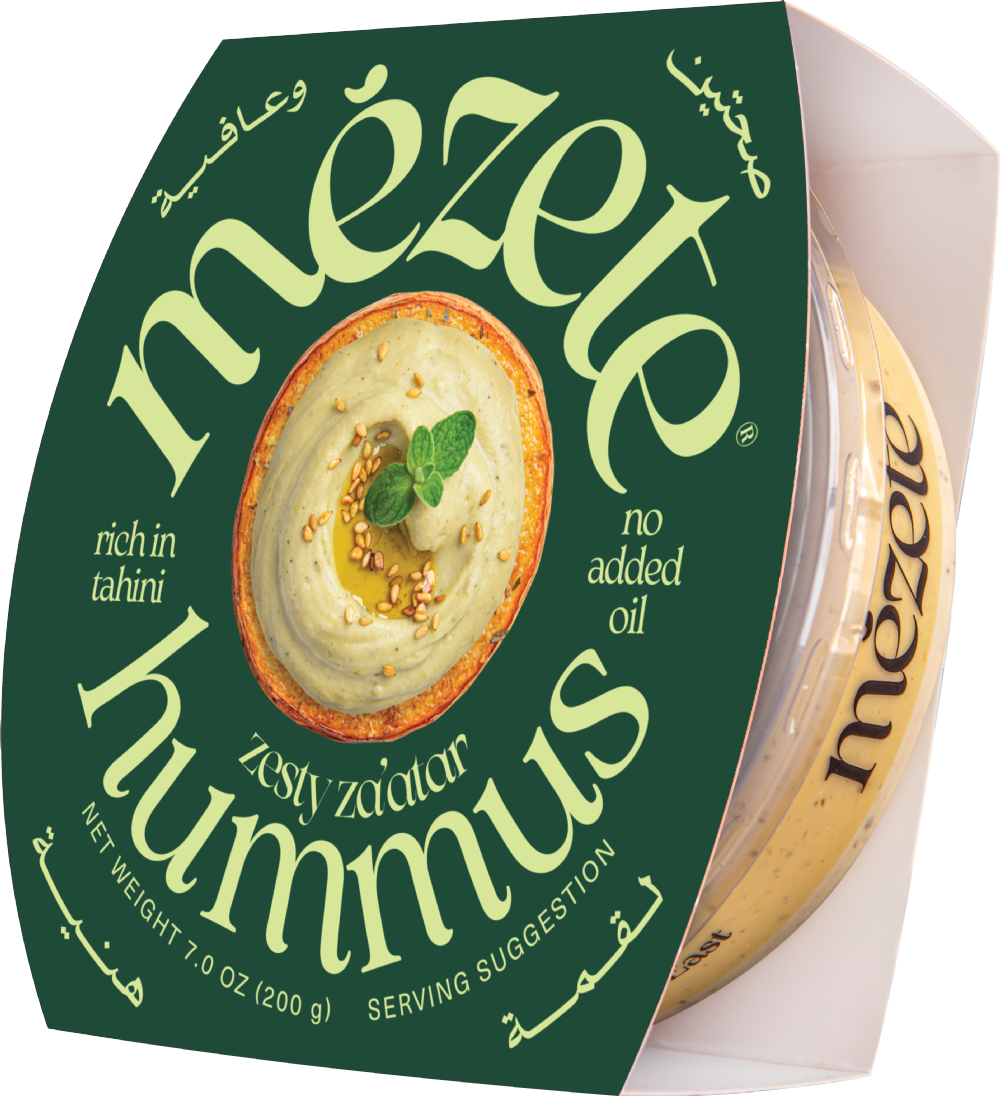 MEZETE Zesty Za'atar Hummus 200g
