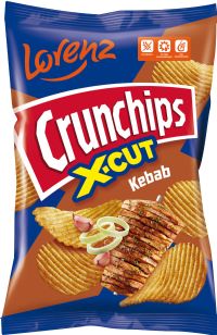 LORENZ Crunchips X-Cut - Kebab 130g