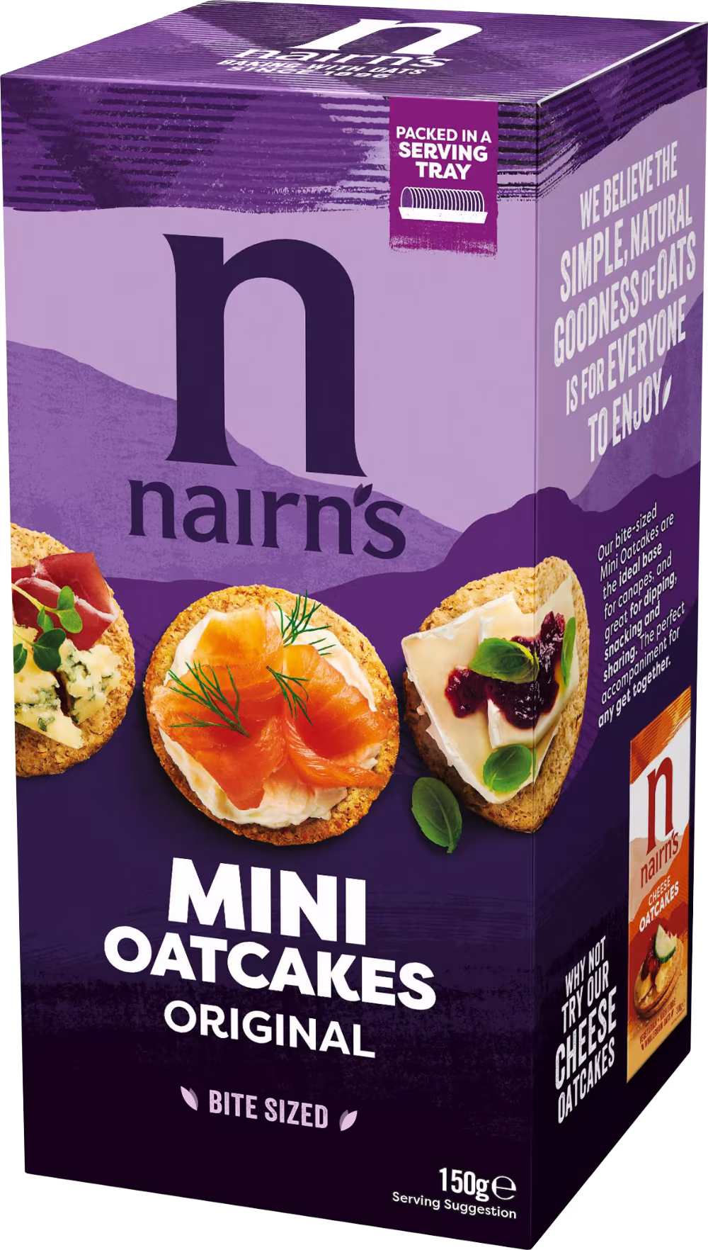 NAIRN'S Mini Oatcakes 150g