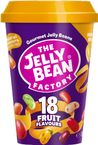 THE JELLY BEAN FACTORY 18 Fruit Flavours Mix - Cup 200g