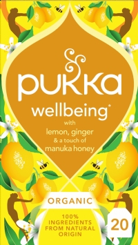 PUKKA 20 Lemon, Ginger & a Touch of Manuka Honey 34g