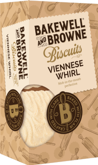 BAKEWELL AND BROWNE Viennese Whirl Biscuits 150g