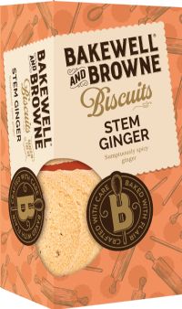 BAKEWELL AND BROWNE Stem Ginger Biscuits 150g