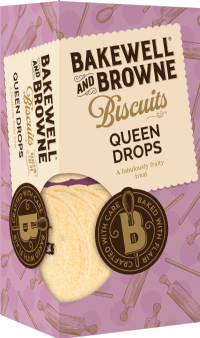 BAKEWELL AND BROWNE Queen Drop Biscuits 150g