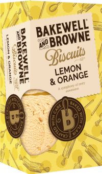 BAKEWELL AND BROWNE Lemon and Orange Biscuits 150g