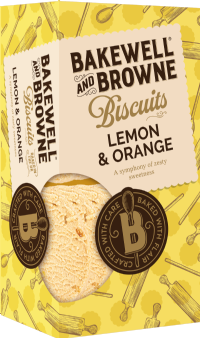 BAKEWELL AND BROWNE Lemon and Orange Biscuits 150g