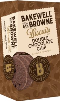 BAKEWELL AND BROWNE Double Chocolate Chip Biscuits 150g