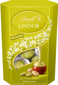 LINDT Lindor Pistachio Cornet 200g