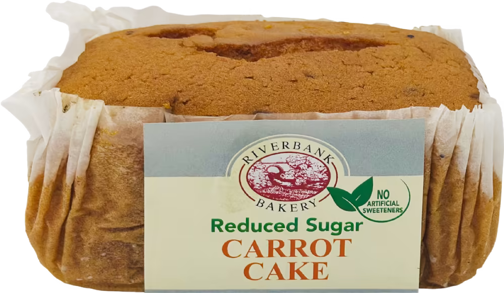 RIVERBANK BAKERY Reduced Sugar Carrot Cake 300g