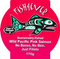 FISH 4 EVER Wild Pacific Pink Salmon Fillets 170g