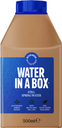 WATER IN A BOX Natural Spring Water 500ml