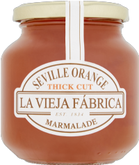 LA VIEJA FABRICA Seville Orange Thick Cut Marmalade 365g