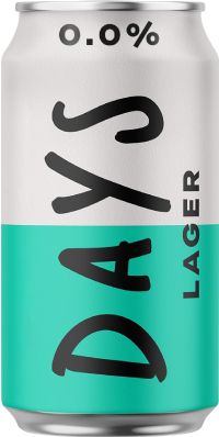 DAYS Alcohol Free 0.0% Lager - Can 330ml