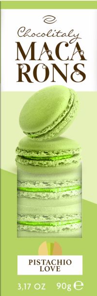 CHOCOLITALY Macarons - Pistachio Love 90g