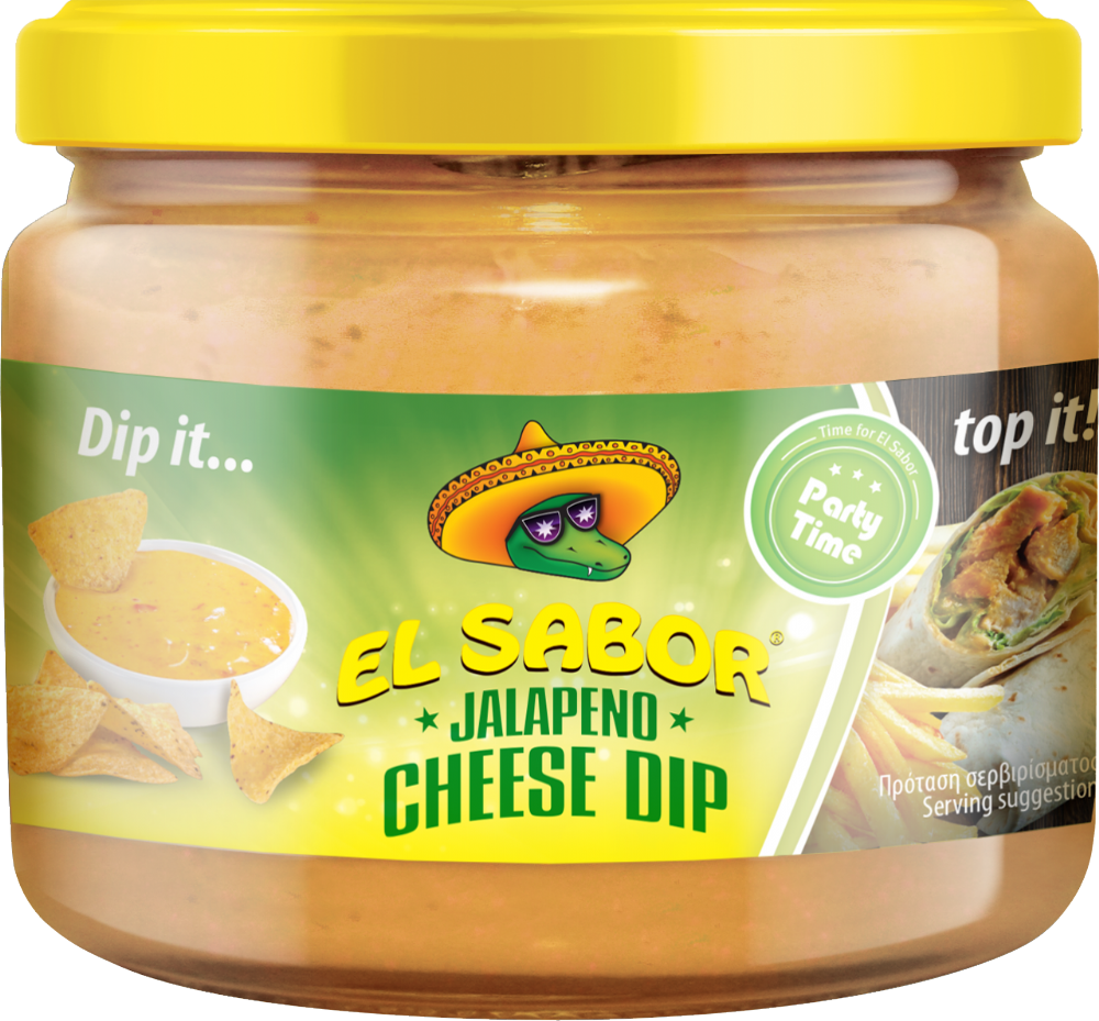 El Sabor Jalapeno Cheese Dip 300g