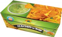 EL SABOR Nacho 'n Dip - Salted Nachos + Guacamole Sauce 175g