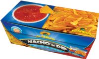 EL SABOR Nacho 'n Dip - Salted Nachos + Salsa Sauce 175g