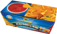 EL SABOR Nacho 'n Dip - Salted Nachos + Salsa Sauce 175g