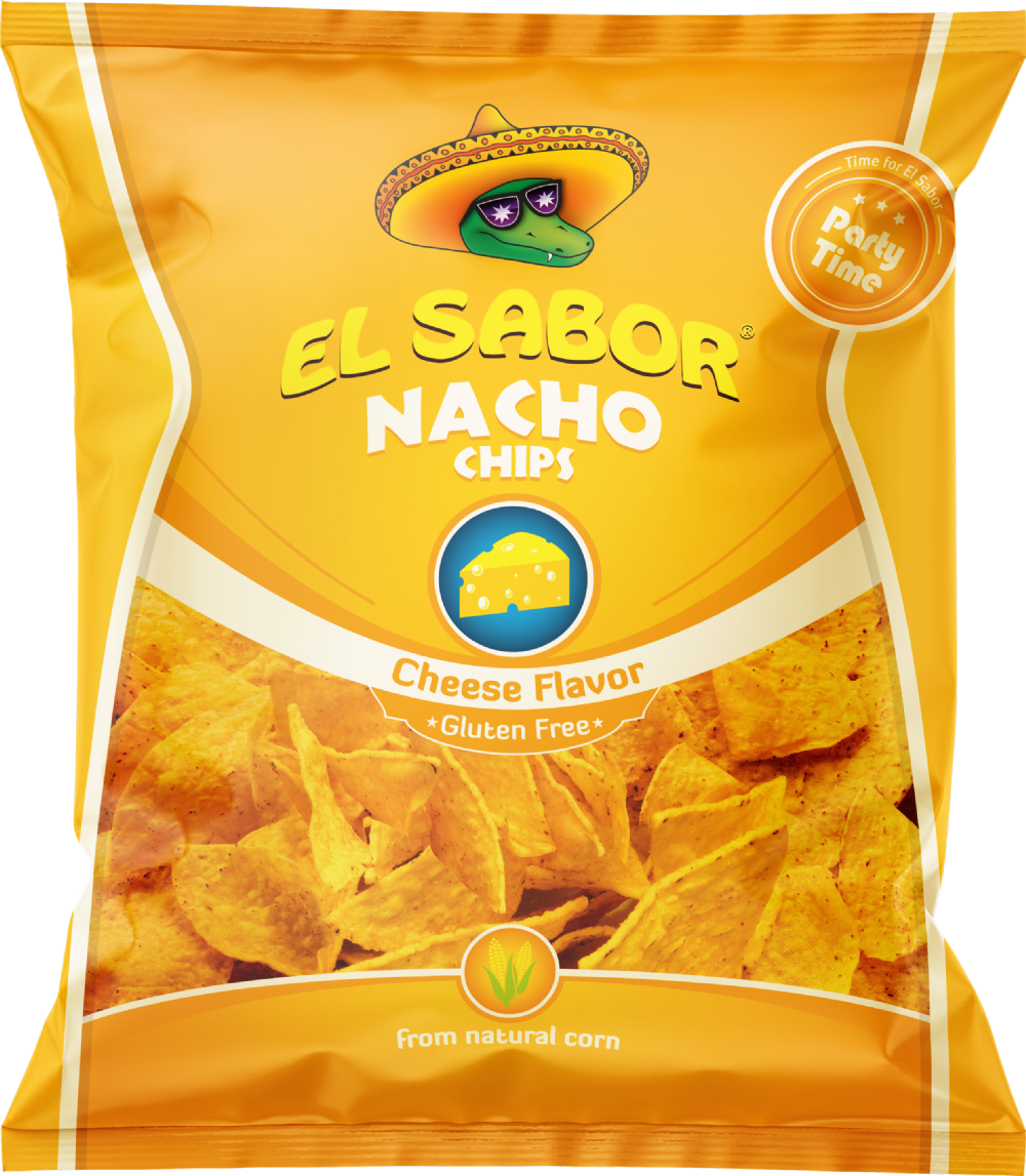 El Sabor Nacho Chips - Cheese Flavour 225g