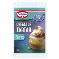 DR. OETKER Cream of Tartar - 6 Sachets 30g
