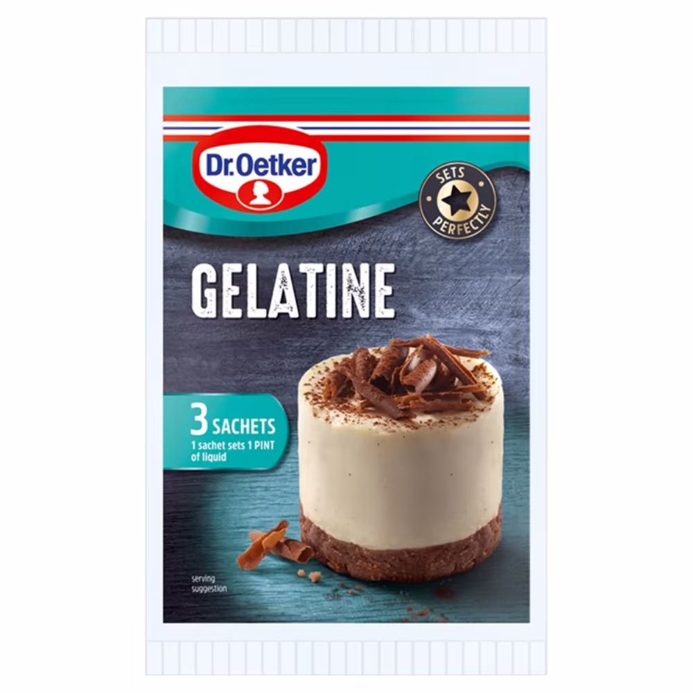 DR. OETKER Gelatine - 3 Sachets 36g