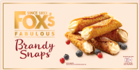 FOX'S Fabulous Brandy Snaps 100g