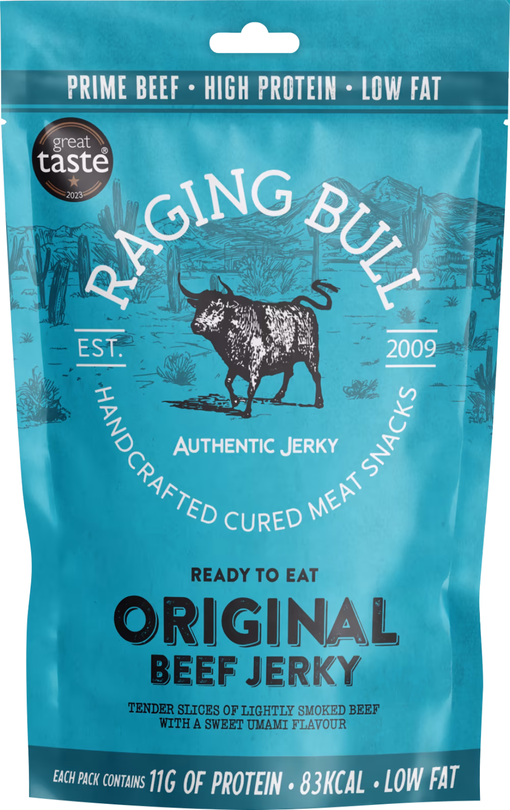RAGING BULL Original Beef Jerky 28g