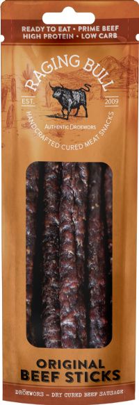 RAGING BULL Original Beef Sticks 40g
