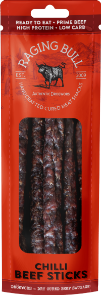 RAGING BULL Chilli Beef Sticks 40g