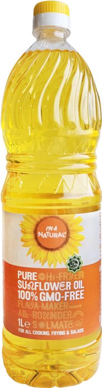 I'M A NATURAL Pure Sunflower Oil 1L