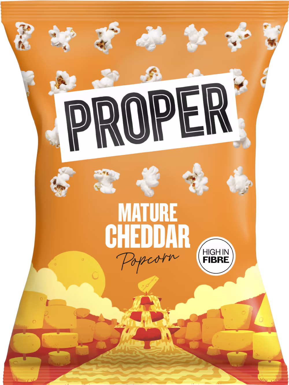 PROPER Corn - Mature Cheddar Popcorn 70g