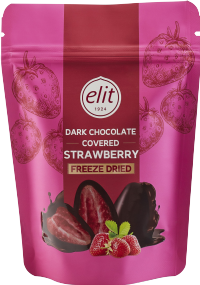 ELIT Dark Chocolate Covered Strawberry - Freeze Dried 80g