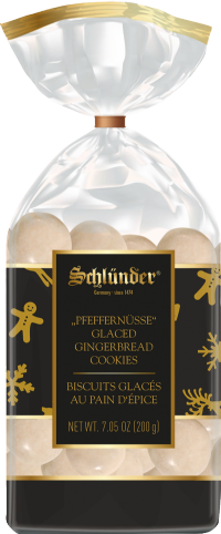 SCHLUNDER Pfeffernüsse - Iced Gingerbread Cookies 200g