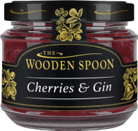 THE WOODEN SPOON PRESERVING COMPANY Cherries & Gin 210g