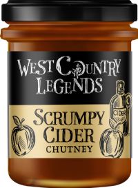 WEST COUNTRY LEGENDS Scrumpy Cider Chutney 210g