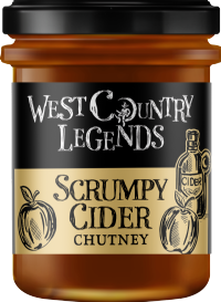WEST COUNTRY LEGENDS Scrumpy Cider Chutney 210g