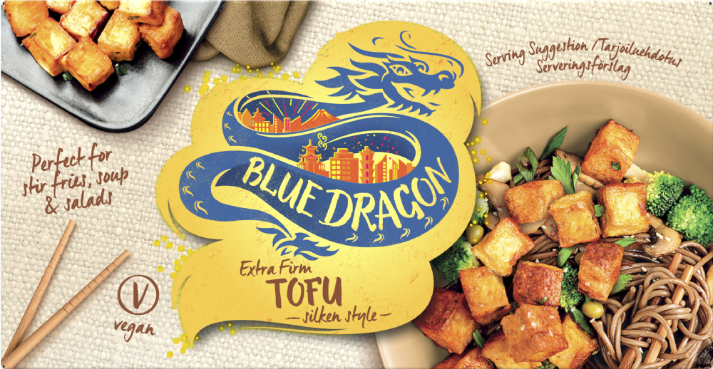 Blue Dragon Extra Firm Tofu - Silken Style 308g