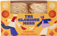 THE GLORIOUS MESS 4 Caramel Meringue Nests