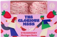 THE GLORIOUS MESS 4 Strawberry Meringue Nests
