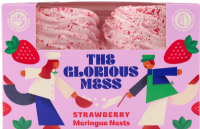 THE GLORIOUS MESS 4 Strawberry Meringue Nests