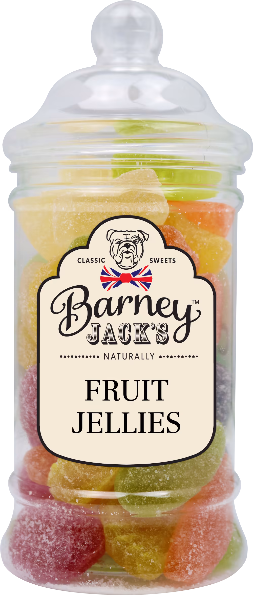 BARNEY JACK'S Fruit Jellies - Gift Jar 360g