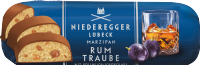 NIEDEREGGER Milk Chocolate Covered Rum & Raisin Marzipan Loaf 125g