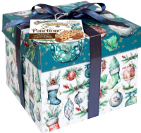 VALENTINO Panettone - Chocolate Chip & Almond in Hat Box 1kg