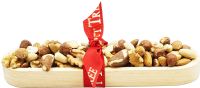 WALNUT TREE Flat Pine Boat with Nuts 120g